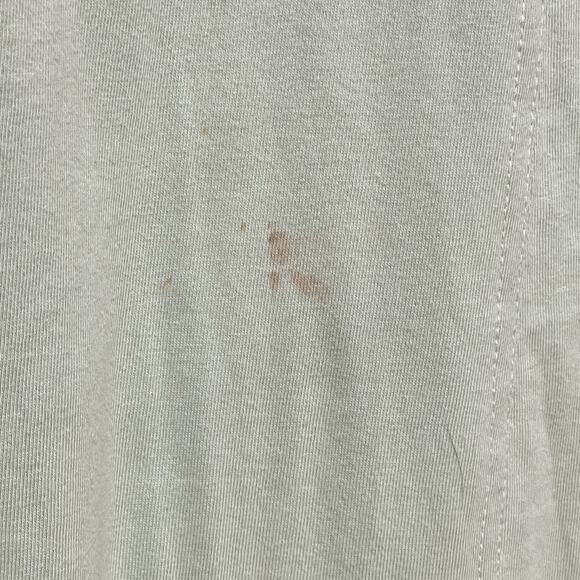 NWT Vintage Maxi Dress Green Cotton Size M Patchwork Block Print Boho Hippie Art - Picture 10 of 12